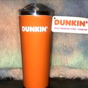 ☕Authentic Orange Dunkin Donuts Tumbler